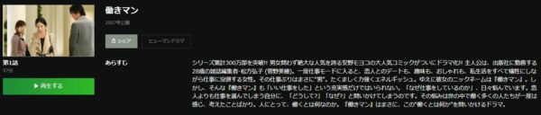 ドラマ 働きマン 無料動画配信